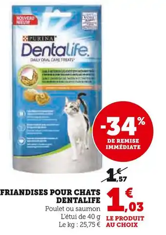 Dentalife friandises pour chats