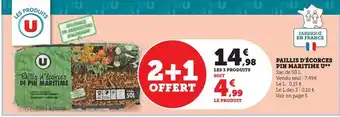 Super U Paillis d'écorces pin maritime u offre