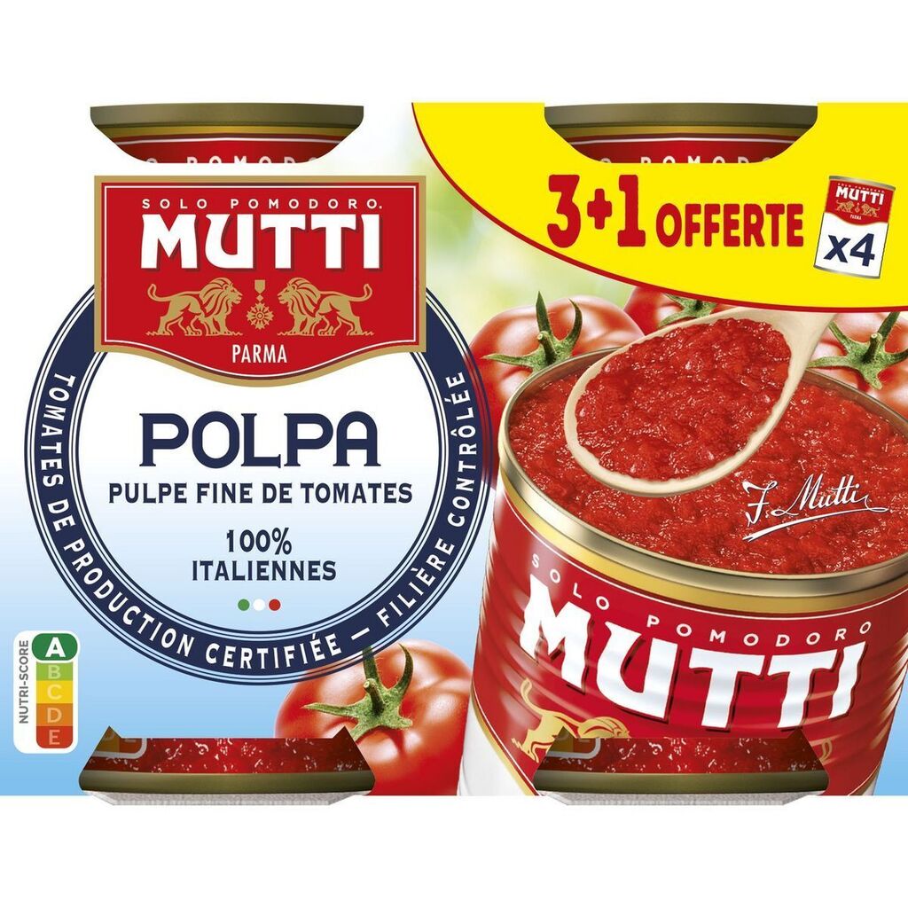 Muetti Mutti Pulpe Fine : Promo Mutti pulpe fine de tomates chez Monoprix – FUBJV
