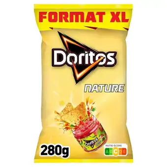 Auchan Supermarché Tortilla nature format xl doritos offre