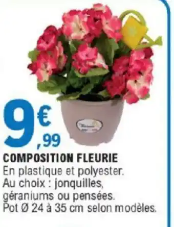 E.Leclerc Composition Fleurie offre