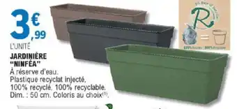 E.Leclerc Jardiniére "Ninféa" offre