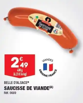 ALDI Saucisse de viande offre