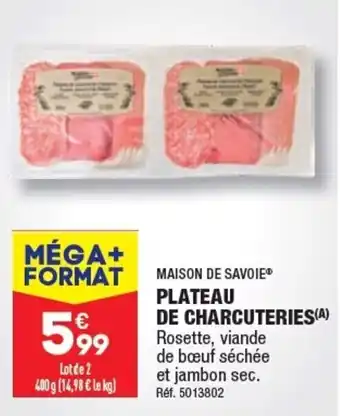 ALDI Plateau de charcuteries offre
