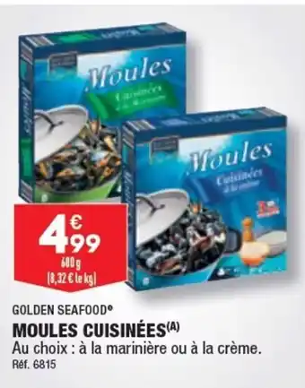 ALDI Moules cuisinées offre