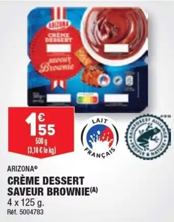 ALDI Crème dessert saveur brownie offre