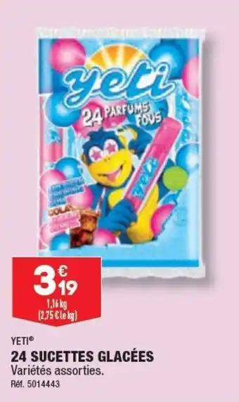 ALDI 24 sucettes glacées offre