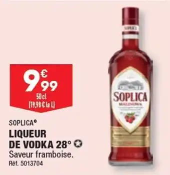 ALDI Liqueur de vodka 28 offre