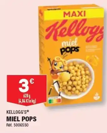 ALDI Miel pops offre