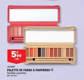 ALDI Palette de fards à paupières offre