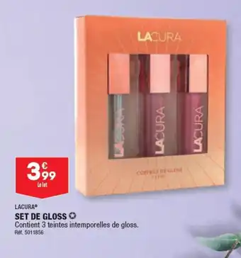 ALDI Set de gloss offre