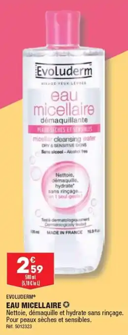 ALDI Eau micellaire offre