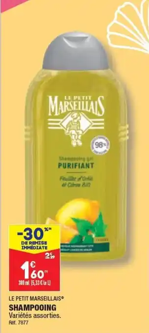 ALDI Shampooing offre