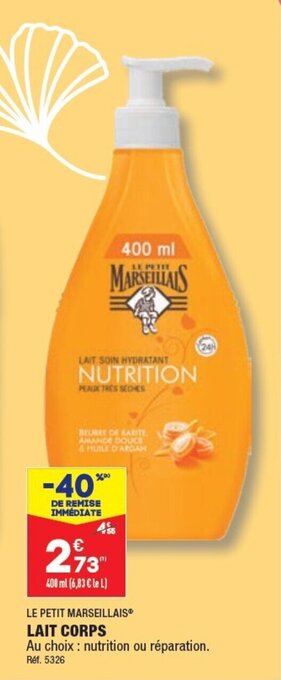 ALDI Lait corps offre