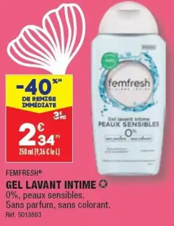 ALDI Gel lavant intime offre