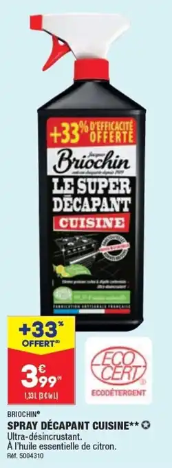 ALDI Spray décapant cuisine offre