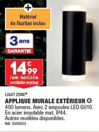 ALDI Applique murale extérieur offre