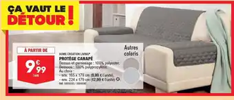 ALDI Protège canapé offre