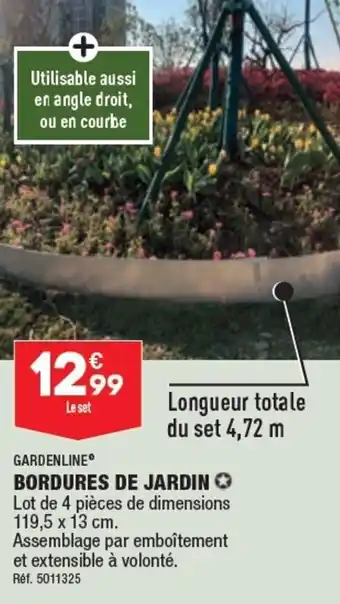 ALDI Bordures de jardin offre