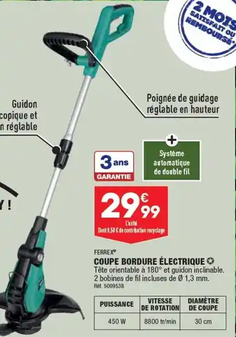 ALDI Coupe bordure électrique offre