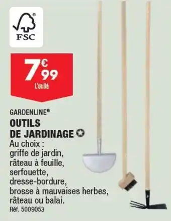 ALDI Outils de jardinage offre