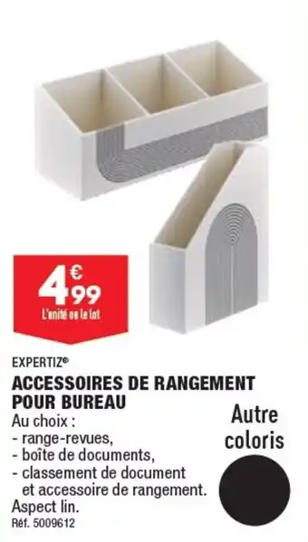 ALDI Accessoires de rangement pour bureau offre