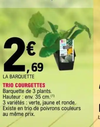 E.Leclerc Trio Courgettes offre