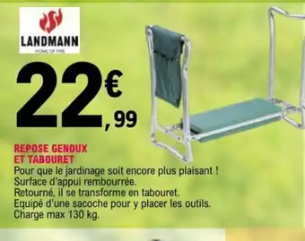 Repose Genoux et Tabouret