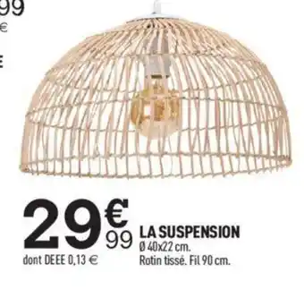 Centrakor La Suspension offre