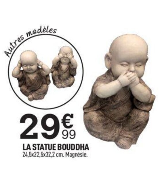 Promo La Statue Bouddha chez Centrakor