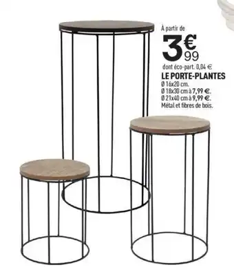 Centrakor Le Porte-Plantes offre