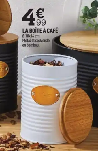 Centrakor La Boîte à Café offre