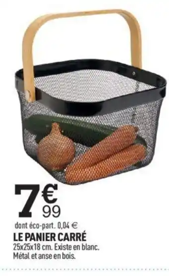 Centrakor Le Panier Carré offre
