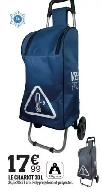 Centrakor Le Chariot 30 L offre