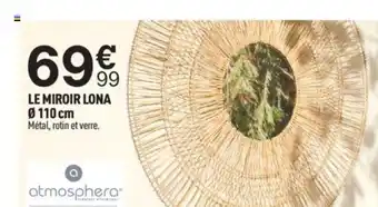 Centrakor Le Miroir Lona Ø 110 cm offre
