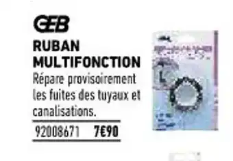 Ruban Multifonction