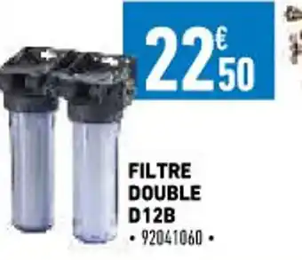 Brico Cash Filtre Double D12B offre