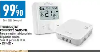 Brico Cash Thernostat Connecté Sans Fil offre