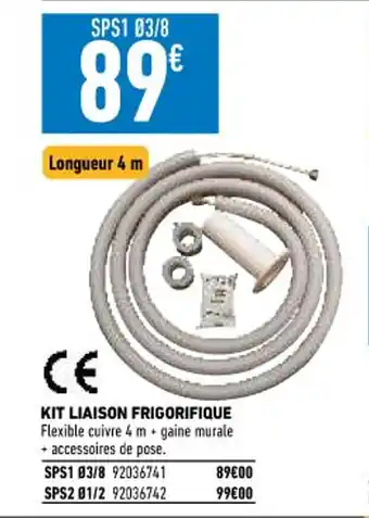 Brico Cash Kit Laison Frigorifique offre