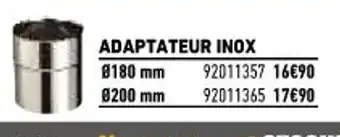 Brico Cash Adaptateur Inox offre