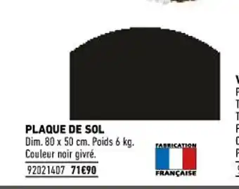 Brico Cash Plaque De Sol offre