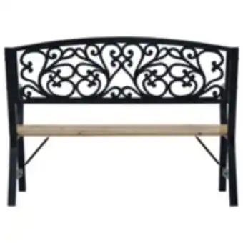 E.Leclerc Brico Vidaxl banc de jardin 120 cm bois offre
