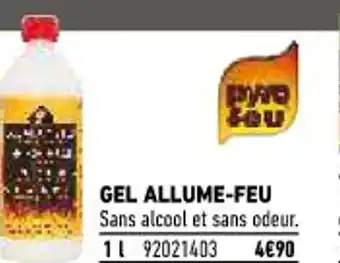 Brico Cash Gel Allume-Feu offre