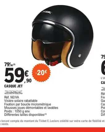E.Leclerc L'Auto Casque Jet offre