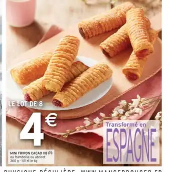 Intermarché MIni fripon cacao x8 offre