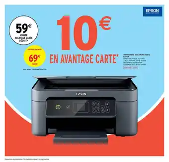 Intermarché Hyper Imprimante Multifonction Epson offre