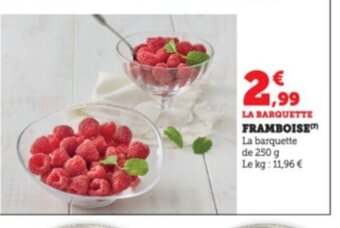 Super U Framboise offre