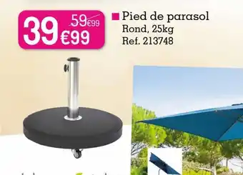 Pied de parasol