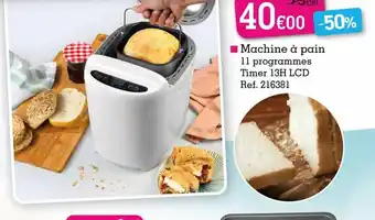Kandy Machine a pain offre
