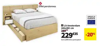 Conforama Lit 140 cm amsterdam. offre
